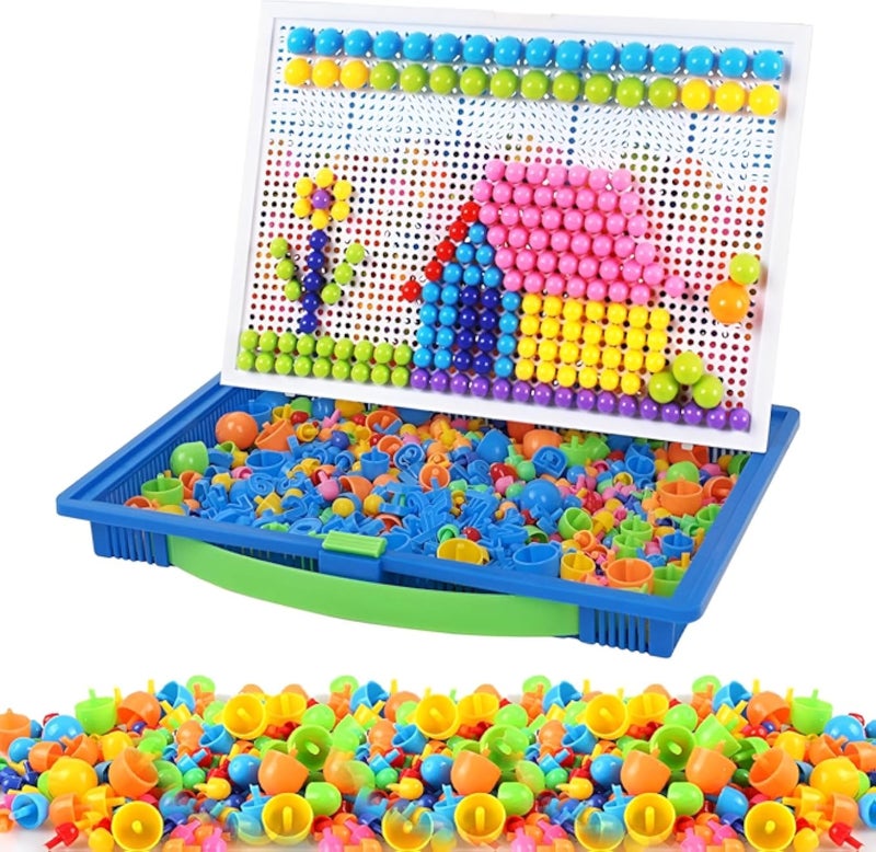 لوحة تطوير المهارات - تعمل لعبة اللوحة الكبيرة هذه على تعزيز الإبداع والتركيز لدى الأطفال، وتعزيز مهارات الكتابة والتنسيق من خلال اللعب الممتع.